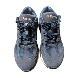 FitVille Performance Recovery Walking Sneakers,‎ Cushioned Support Size 8EW